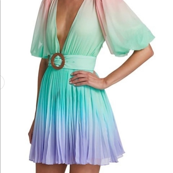 Rococo Sand emi ombré rainbow dress NWT XS - Picture 5 of 14